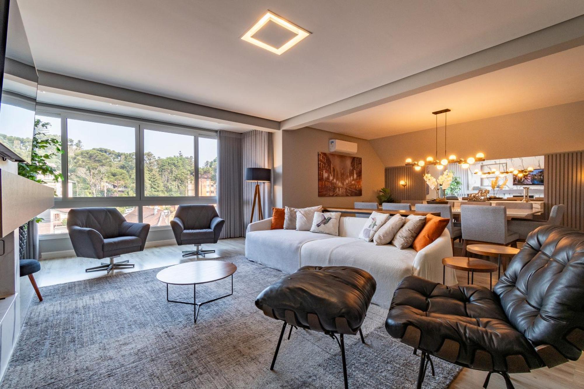 A Apenas 300 Mts Da Rua Coberta, No Exclusivo Via Florida Apartment Gramado Exterior photo